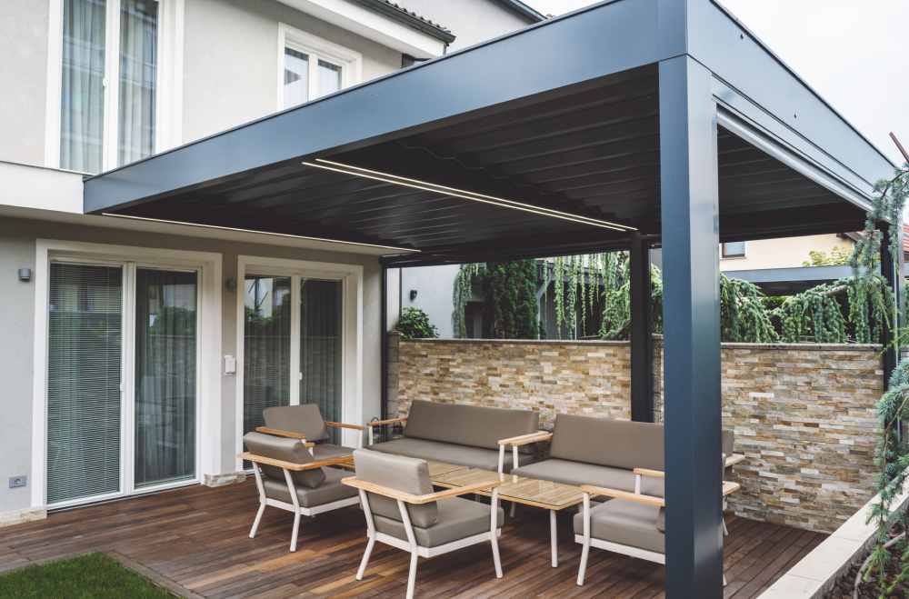 Pergola en aluminium